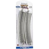 Bachmann Trains Snap-Fit E-Z Track 18" Radius Curved Track (4/card)