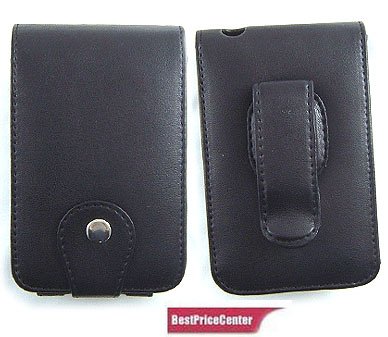 Black Leather Clip Case Vision M