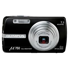 Olympus Mju 750 Digitalkamera (7 Megapixel, 5fach opt. Zoom) in midnight black