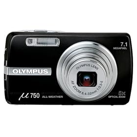 Olympus Mju 750 Digital Compact Camera Midnight Black