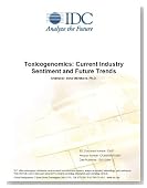 Toxicogenomics: Current Industry Sentiment and Future Trends