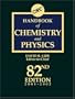 CRC Handbook of Chemistry and Physics, 82nd Edition