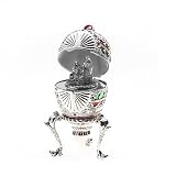 Wallace Silverplated Holiday Giftware, Musical Christmas Egg