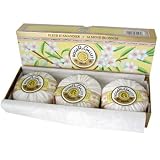 Roger & Gallet Triple Milled Almond Blossom Perfumed Gift Box Set of Soap-3 x 3.5 oz