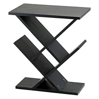 Adesso Zig-Zag Accent Table, Black