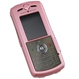 *NEW* Motorola SLVR L7 SOLID BABY PINK Hard Protective Case Cover Protector