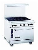 American Range 36 2 Burner 24 Griddle & Convection Oven AR24G-2BC