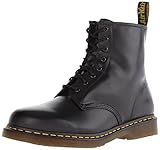 Dr. Martens 1460 Originals 8 Eye Lace Up Boot,Black Smooth Leather,7 UK (US Women's 9 M/US Men's 8 M)