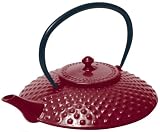 Wild Leaf Tea Cast Iron 24-Ounce Hobnail Tea Pot