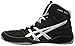 ASICS Men's Cael V6.0 Wrestling Shoe,Black/Silver,9 M US