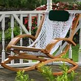 Our Most Comfortable Chair ! Deluxe Bent Oak Rocker by Nags Head Hammocks - B000I5UAK2