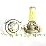 JDM H7 55W Yellow Xenon HID Style Head Fog light Bulbs