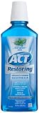 ACT Restoring Mouthwash, Cool Splash Mint, 18-Ounce Bottle (Pack of 4)
