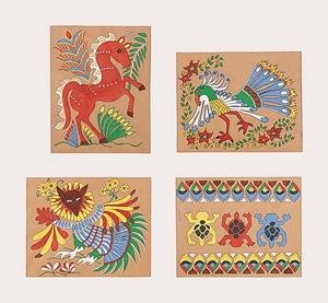 Buy Mexican Bark Painting Group Pack (Pk/24)