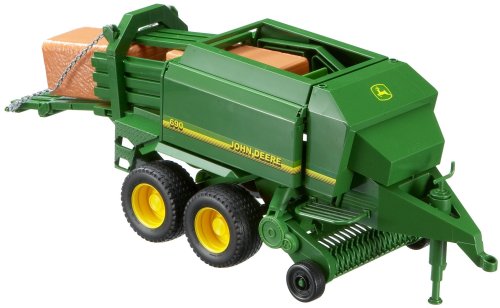 Childrens Toyshop  Toys : Bruder 02017 John Deere Big Balepress