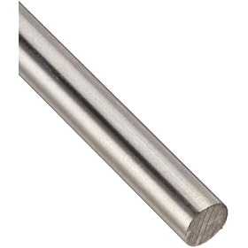 Stainless T-304 Round 0.375" Cut to 36"