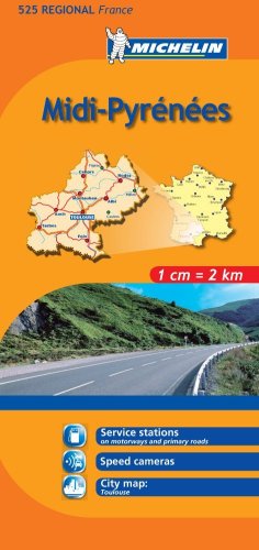 City Travel Guides Discounted  Search : Midi-Pyrénées (Michelin Regional Maps)