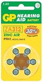 Electronics : GP ZA312 Brown Hearing Aid Batteries (Card of 6) PR41 A312