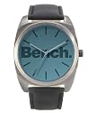 Bench Men's Quartz Analogue Watch BC0379GYBKA with Black Strap