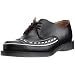 [ジョージコックス] George Cox エアシール・クッション レジェンド 4563 BLACK LEATHER*WHITE INTERLACE (ブラック/ホワイトインターレース/UK9)