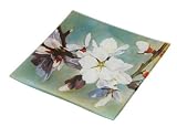 Blossom Glass Serving Tray