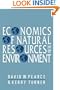 Economics of Natural Resources and the Environment