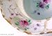 c1900 Set 6 hand painted continental porcelain dishes