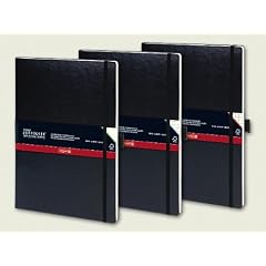 Notizbuch A4 Kompagnon kariert 96 Blatt wei�es Papier, 80 g/m�, fadengeheftet von Brunnen