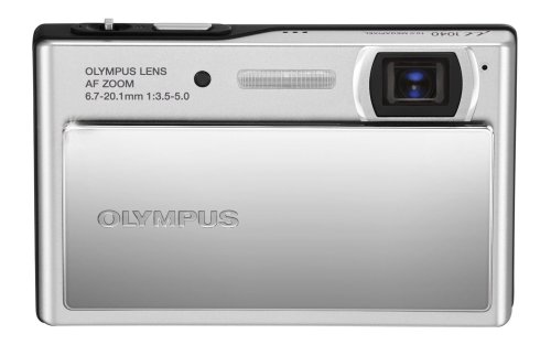 Childrens Toyshop  Electronics : Olympus Mju 1040 Digital Camera - Starry Silver (10.1MP, 3x Optical Zoom) 2.7" LCD