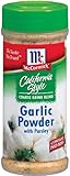 McCormick California Style Coarse Grind Blend Garlic Powder with Parsley, 6-Ounce Units (Pack of 6 )