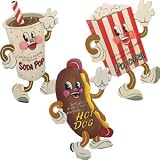 Giant Dancing Snack People Signs