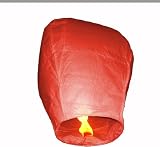 5 x HIGH FLYER SKY LANTERNS TM In Red