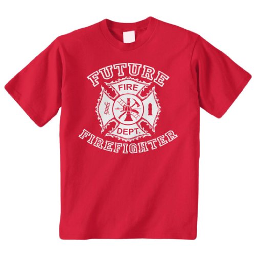 Threadrock Big Boys' Future Firefighter Youth T-Shirt