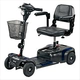 Drive Phoenix 4 Wheel Compact Scooter, Red / Blue