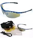 Ace Golf Sunglasses With Interchangeable Lenses - Sport Sunglasses designed especially for golf
