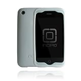 White dermaSHOT Silicone Case for Apple iPhone 3G