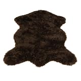 Brown Bear Pelt | Bear Collection | Faux Fur Rug | 3 foot X 5 foot