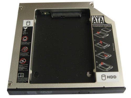 Generic sata 2nd hard drive hdd caddy hp elitebook 2530…