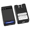 eForCity Battery Desktop Charger with USB Output Compatible with HTC ThunderBolt 4G / Incredible HD
