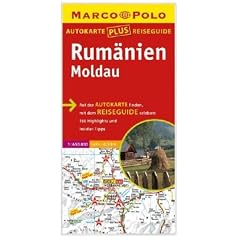 Marco Polo Autokarte plus Reiseguide Rum�nien, Moldau 1:650 000
