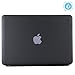 iBenzer 2 in 1 Black Soft-Touch Plastic Hard Case Cover and Keyboard Cover for Macbook Pro 13 inch 13