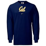Nike Cal Golden Bears Navy Blue Classic College Long Sleeve T-shirt