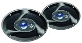 Audiopipe 6 X 8 Dynamic Blue 400 Watt 3-Way Car Speaker
