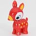 cute red Bambi deer miniature figure kawaii_s-3