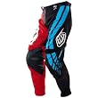 Troy Lee Designs SE Imperial Men's MX Motorcycle Pants w/ Free B&F Heart Sticker Bundle - Red/Black