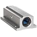 INA MAX3 Tandem Series Linear Ball Bearing With Housing, 4 Bolt Holes, Closed Type, Twin Bearing Version