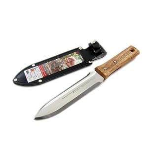 Japanese Hori Hori Garden Landscaping Digging Tool With Stainless Steel Blade & Sheath, Pack of 2
