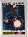 2005 Topps Pristine Legends Tim Raines Game Used Uniform Baseball Card