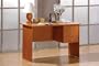 Napa Oak Finish Home Office Writing Desk with Drawers