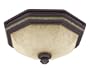 Hunter 82023 Belle Meade Bathroom Fan with Light, New Bronze with Gilded Gold Accents